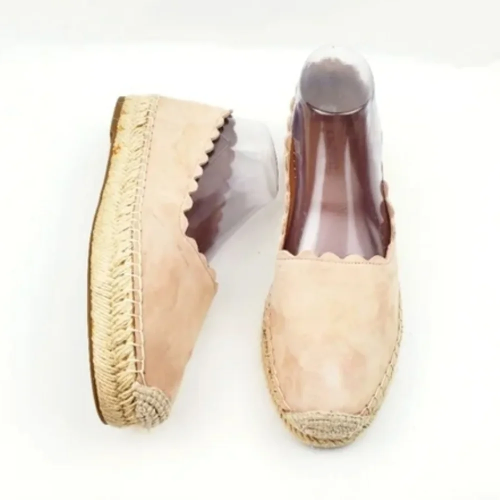 Crown vintage Bahamas Blush leather espadrille shoes